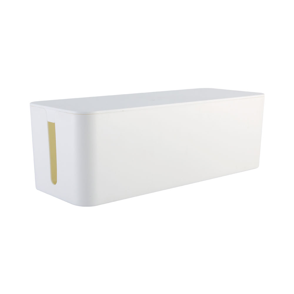CABLE MANAGEMENT BOX WHITE (LARGE) - 0303PLM08